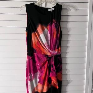 Multicolor knit dress